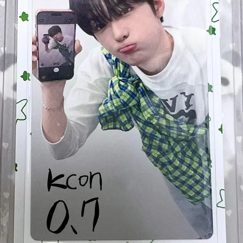 알디원 상현 kcon 케이콘 포카 알파드라이브원 정상현
