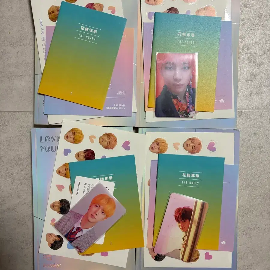 BTS LOVE YOURSELF 앨범 + 포카(뷔, 슈가, 진) 1