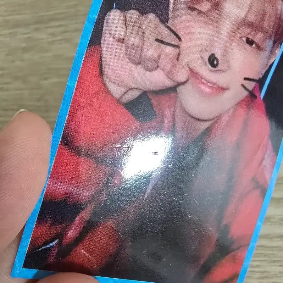 에이티즈 홍중 공방포카 (하자 사진있음 3