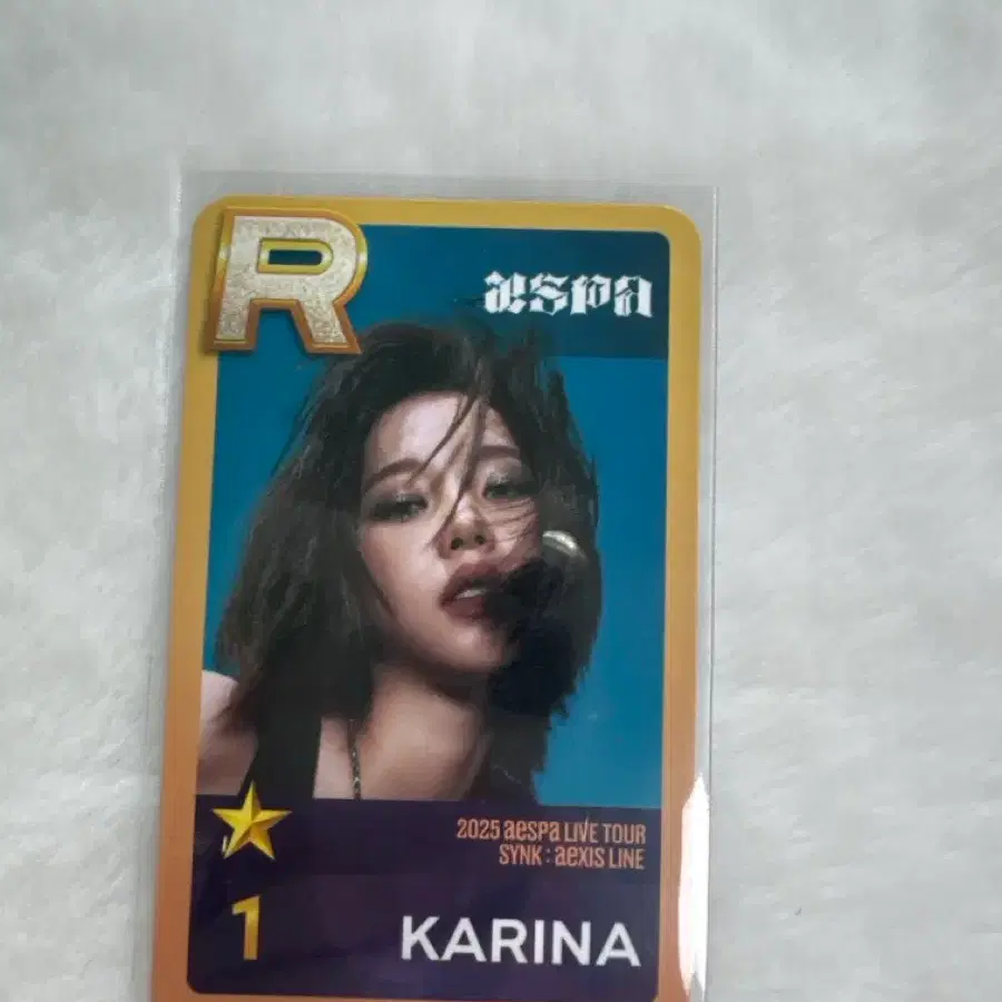 에스파 카리나 슈퍼스타에스엠 포카 2025 1