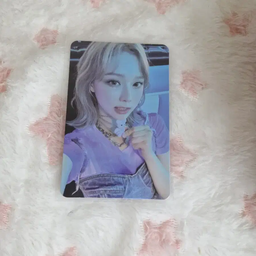 에스파 윈터 포토카드 1