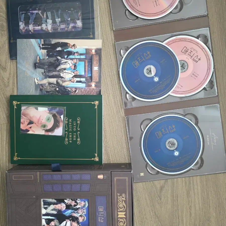 방탄소년단 매직샵 머스터5기 DVD 남준 포토카드 포함 2