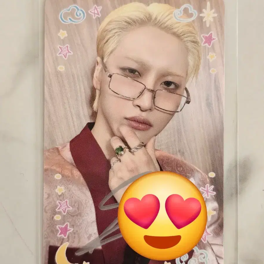 에이티즈 성화 싸인 포토카드