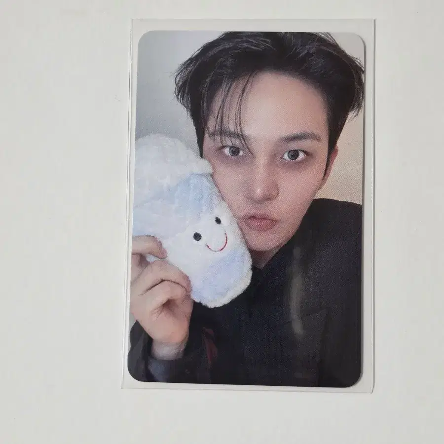 에이티즈 종호 골든아워5 헬로라이브 특전 포카 밀크티