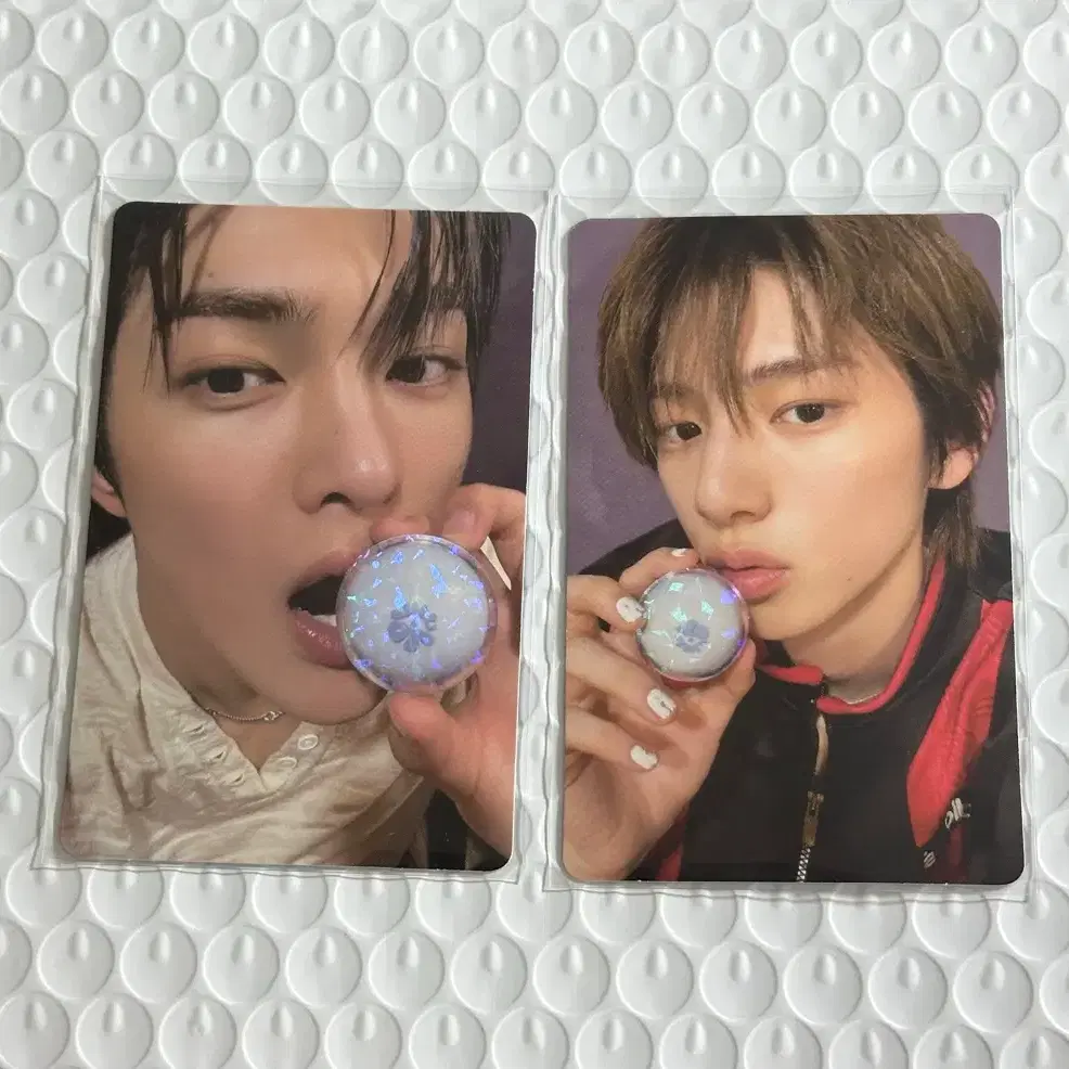코르티스 블루립스 주훈 건호 홀로그램 포카 1