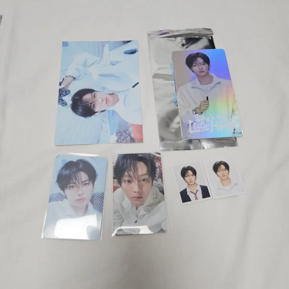 스트레이키즈 리노 리틀하우스 증사 트레카 엽서 특전 포카 박테 분철