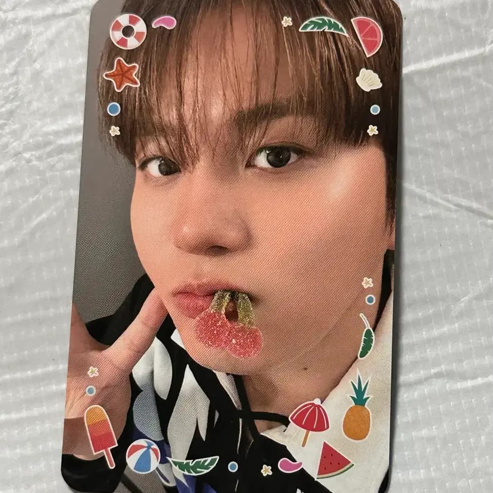 에이티즈 미니팬미팅 종호 포카 1