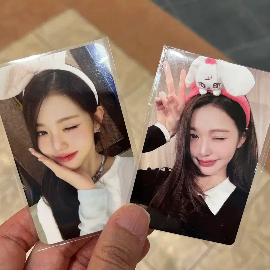 2개 set) 입장미션&7만 포카 아이브 에버랜드 원영 장원영 1