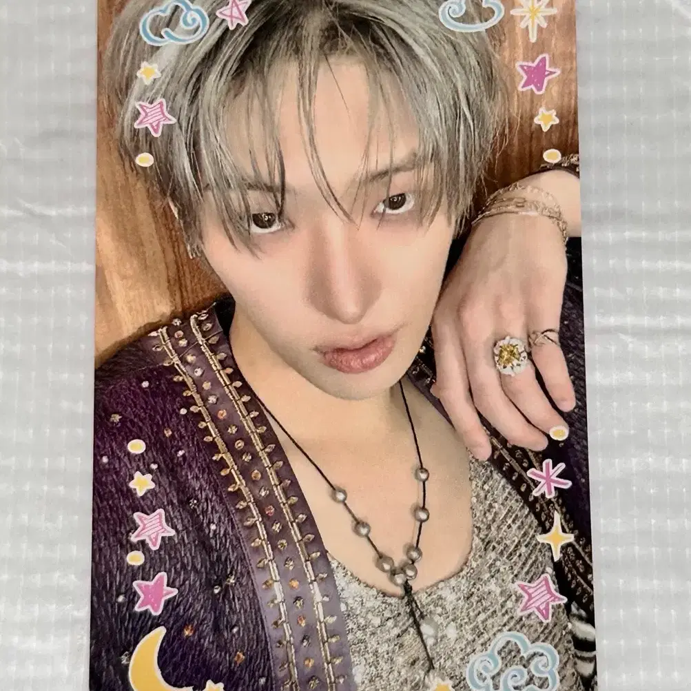 에이티즈 공방키트 민기 포카 1
