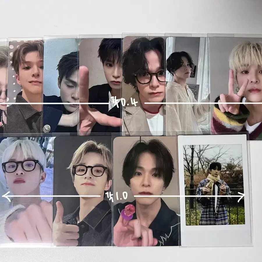 트레저 최현석 요시 김준규 윤재혁 아사히 김도영 하루토 박정우 소정환포카 5