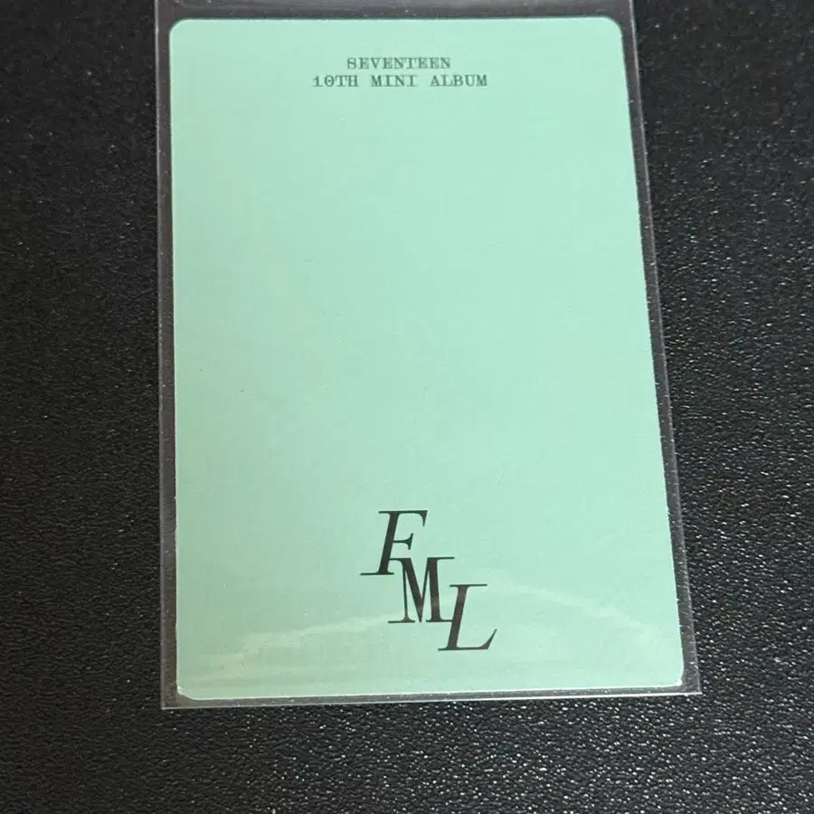 세븐틴 정한 FML 앨범 포카 앨포 양도 판매 윤정한 2