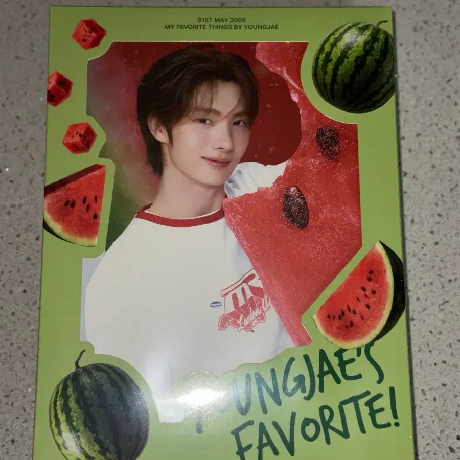 미개봉새상품! 투어스 영재 생일박스 페이보릿 생일키트 포카 1