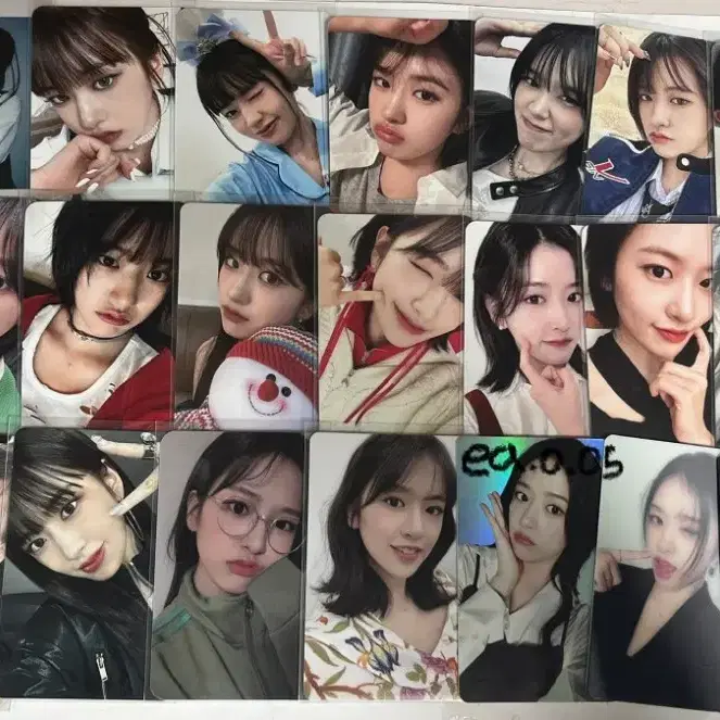 아이브포카판매합니다! 에버랜드분철리바이브싸인포카교환랜포이서장원영레이유진 2