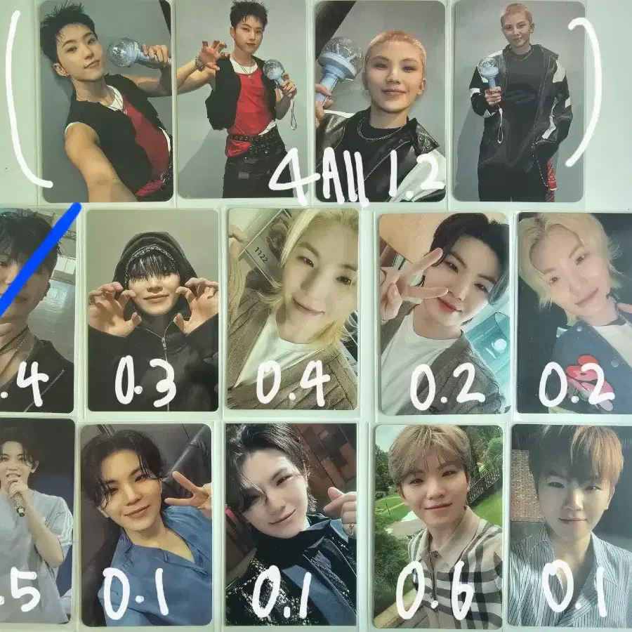 세븐틴 우지 포토카드 포카 굿즈 팝니다 3
