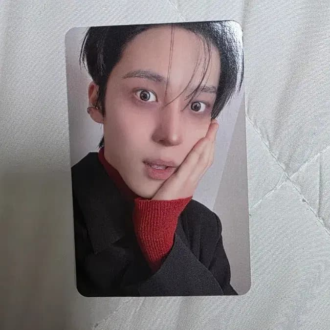 에이티즈 윤호 애플뮤직 포카 양도