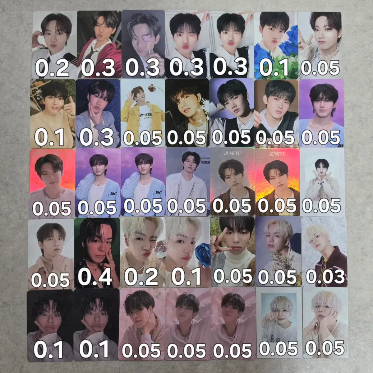 트레저 포카 처분 양도 최현석지훈요시준규윤재혁아사히도영하루토박정우소정환 2