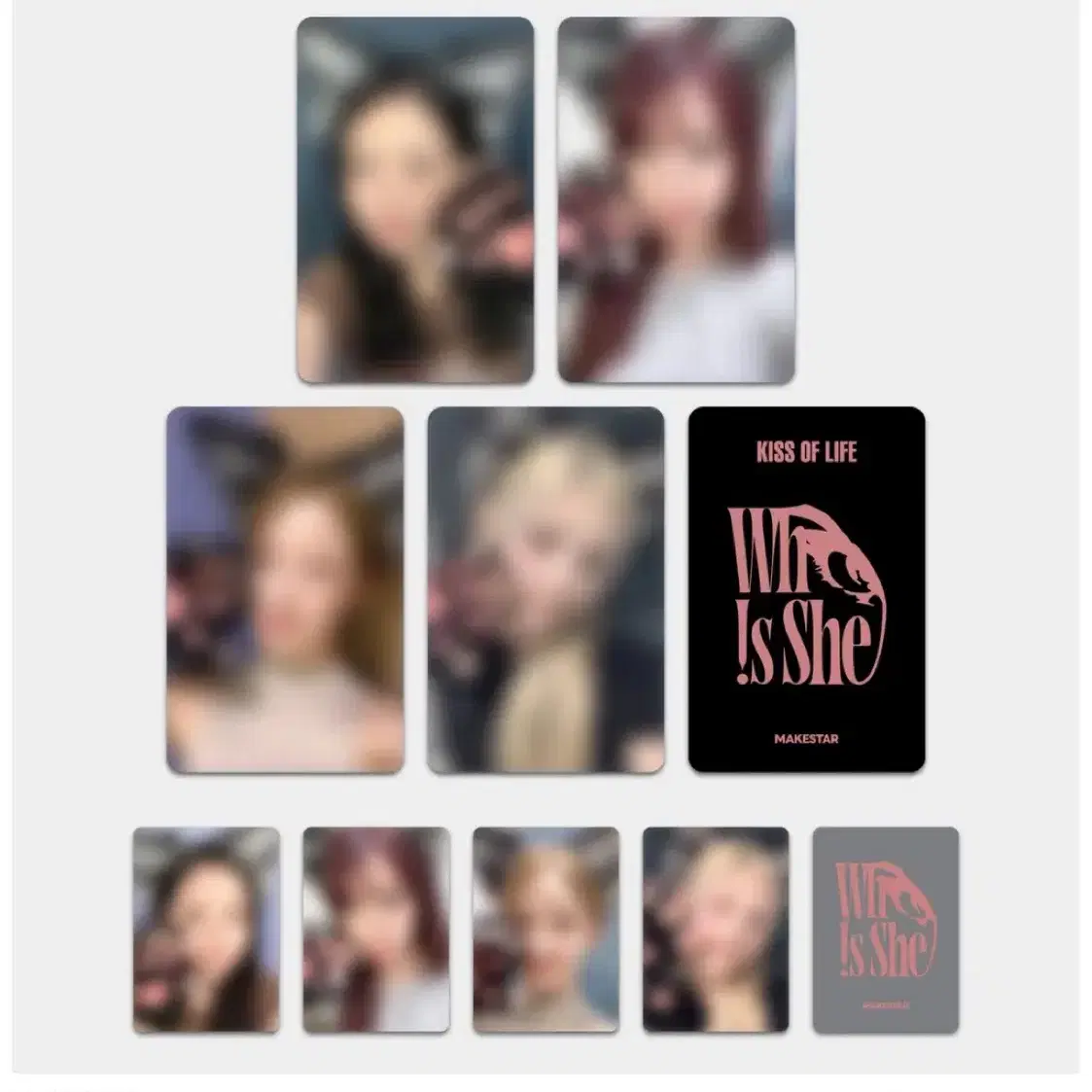 키스오브라이프 멬스 미공포 포카 포토카드 양도 분철 kissoflife
