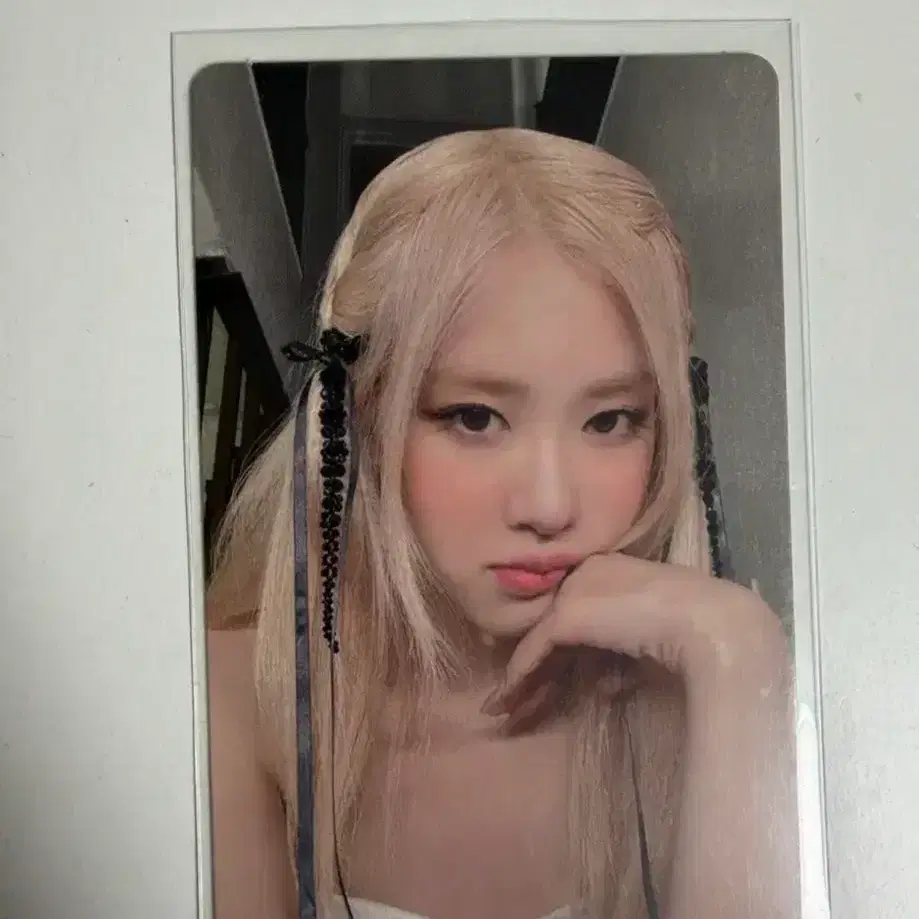 급전)블랙핑크 로제 2024시그 포카