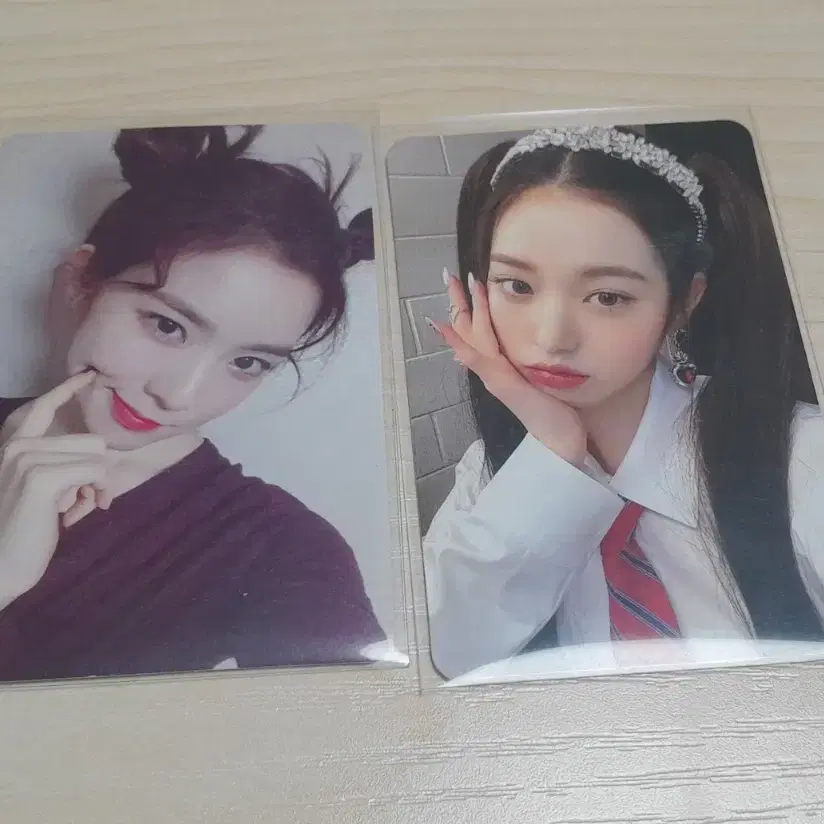 아이브 장원영레드벨벳 아이린 포카 미공포 1