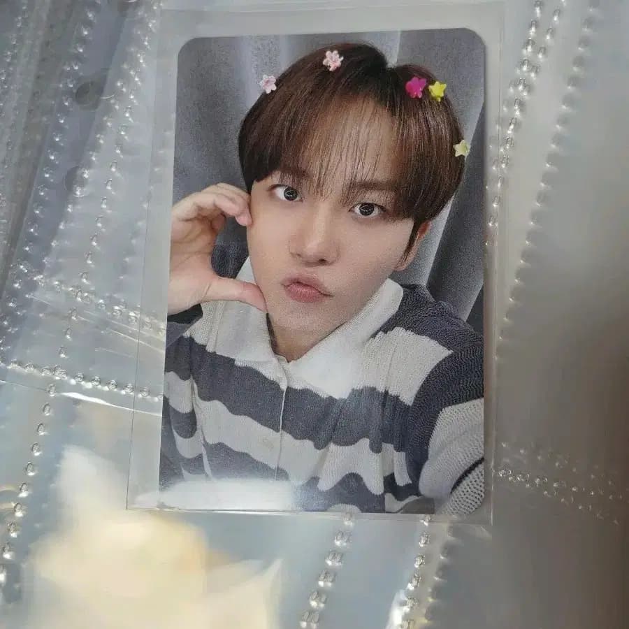 에이티즈 종호 골든아워5 메이크스타 특전 포카 디스코핀 ver. 1