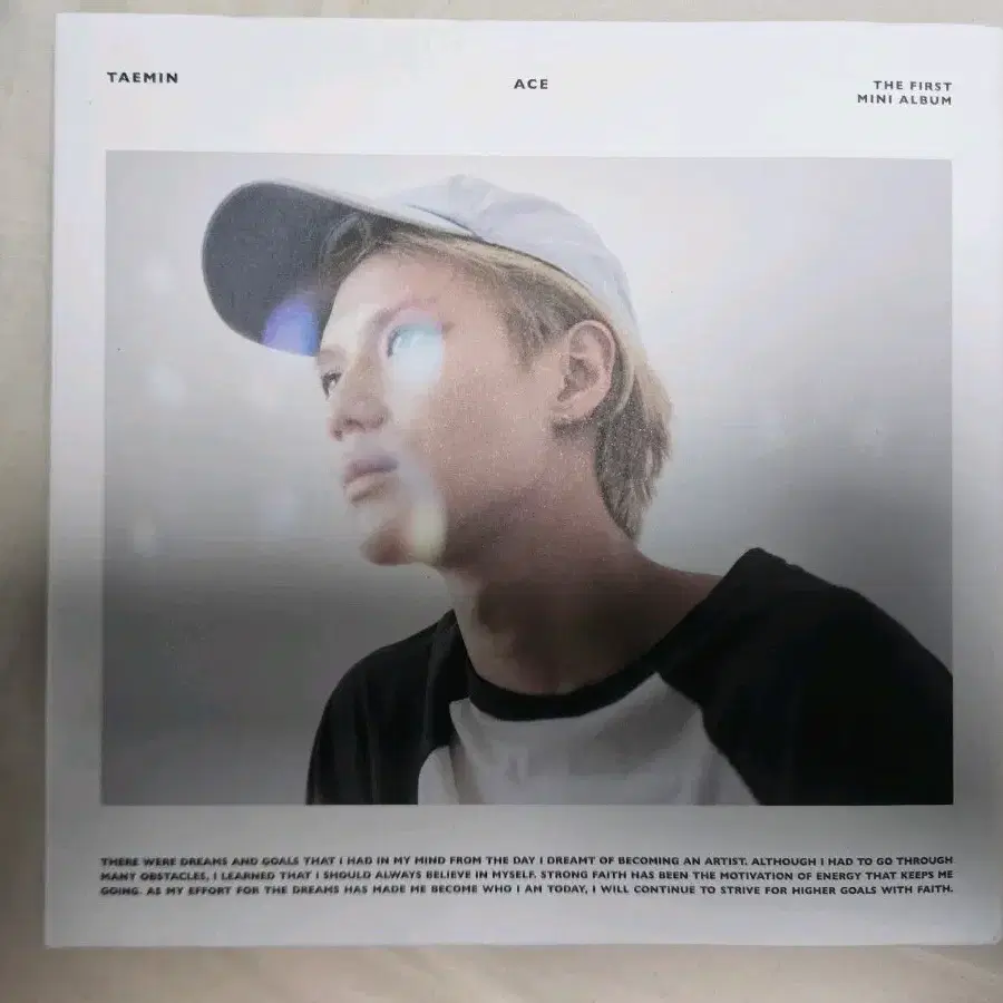 태민 ACE 앨범(개봉, 포카 O) 1