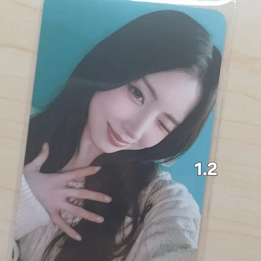 엔믹스 지우 블루발렌타인 카운팅스타 심쿵 포토카드 포카 1