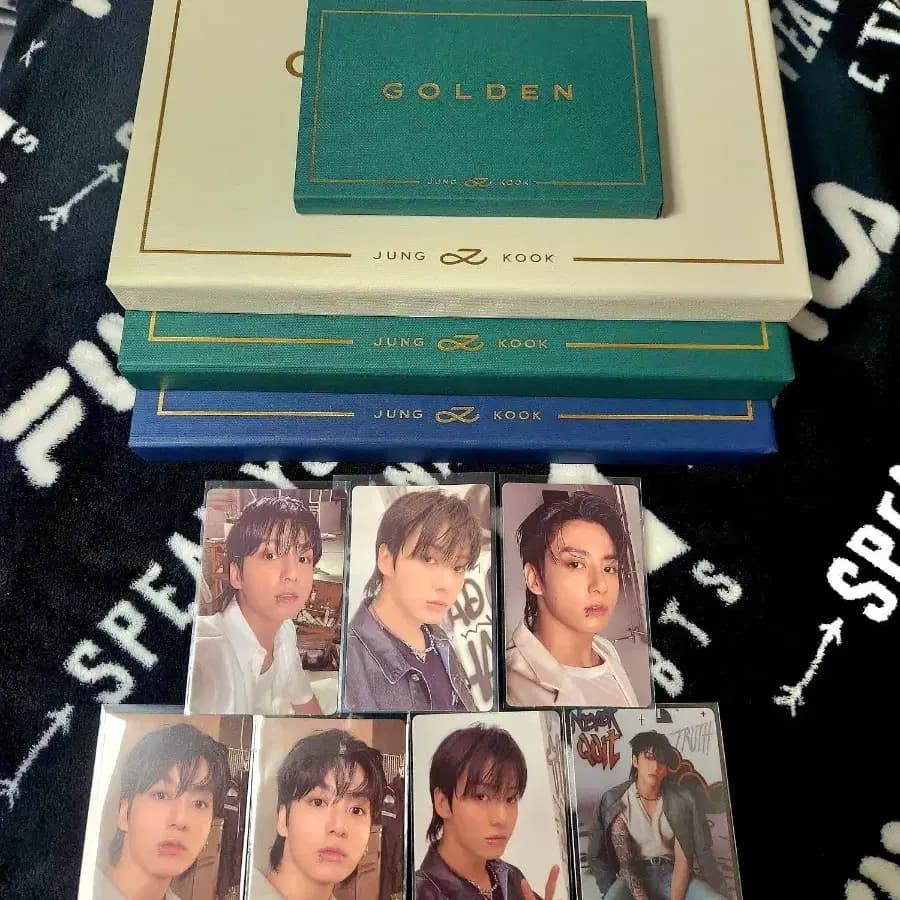 방탄소년단 정국 GOLDEN 앨범 풀셋 특전포카 포함 1