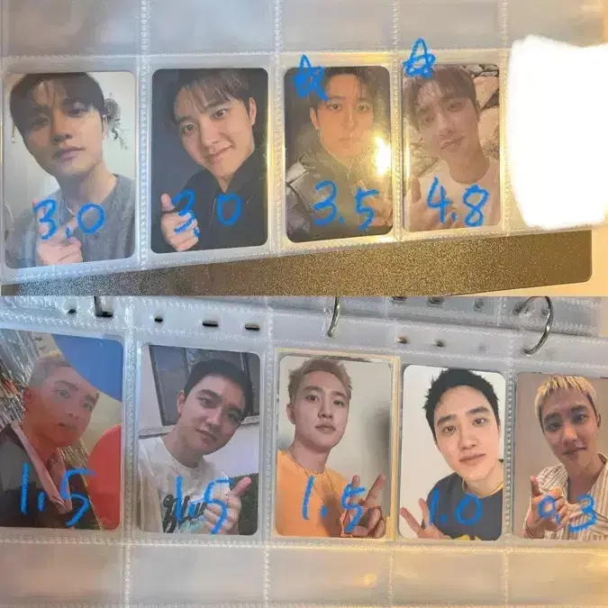 엑소 디오 도경수 포카 양도 3