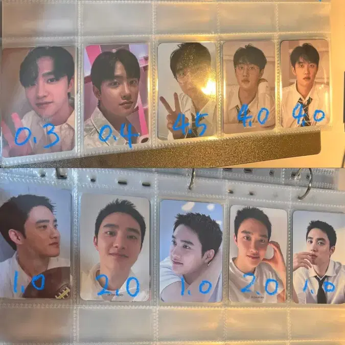 엑소 디오 도경수 포카 양도 7