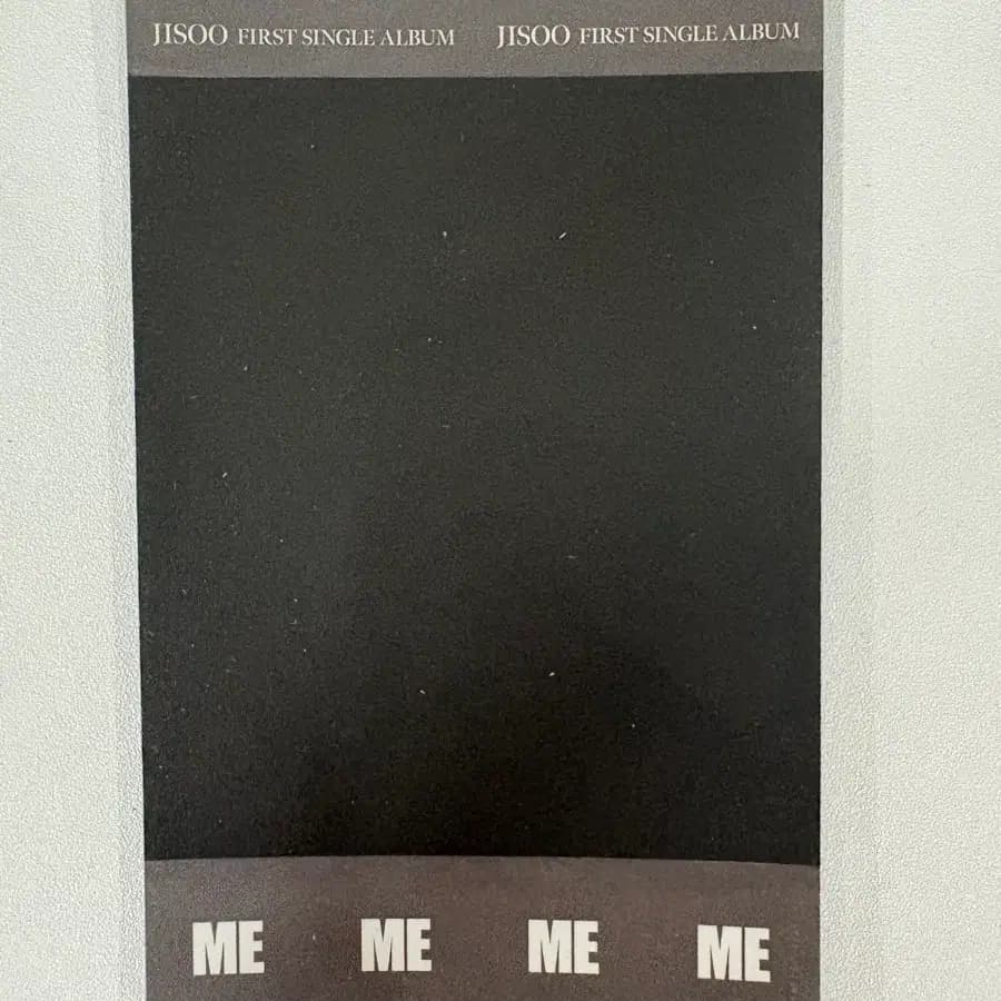블랙핑크 지수 폴라로이드 포카 2