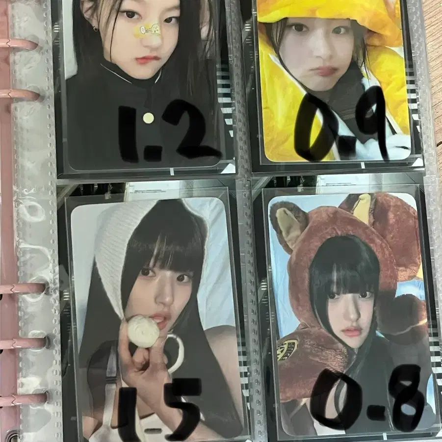 (급처) 키오프 하늘 희귀 매물 포카 4