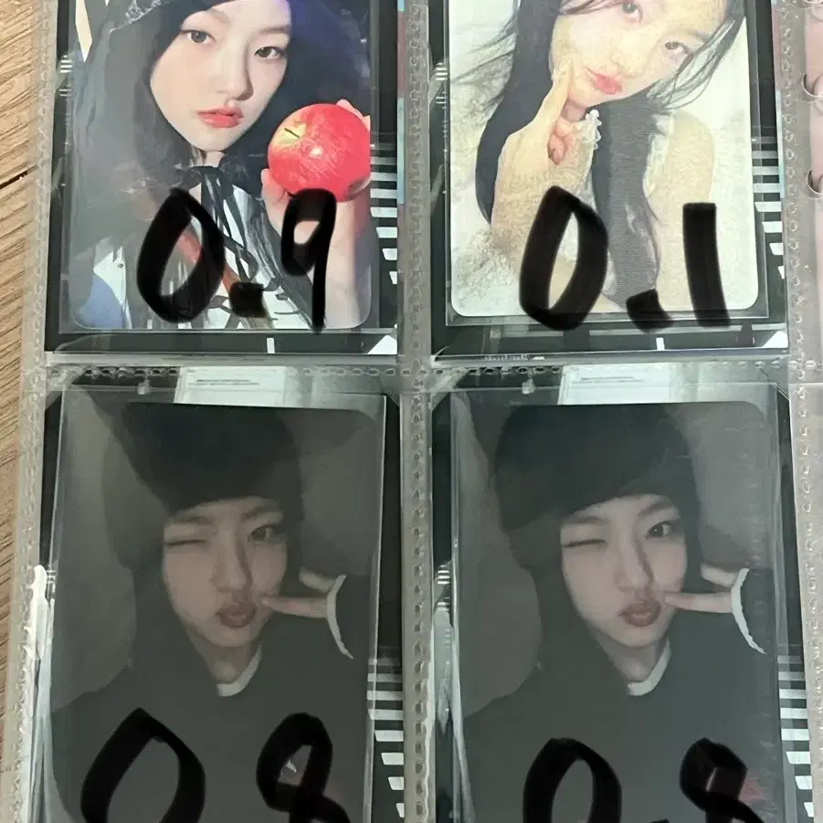 (급처) 키오프 하늘 희귀 매물 포카 5