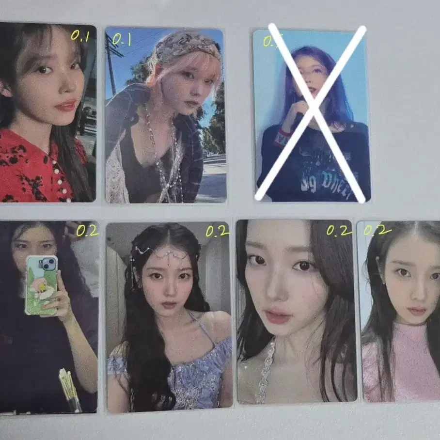 아이유 포토카드 포카 1