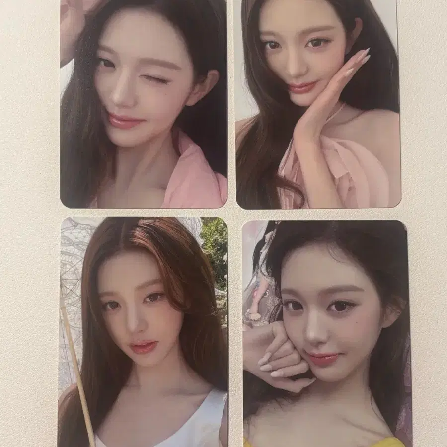 아이브 원영 하파크리스틴 특전 포카 포토카드 2