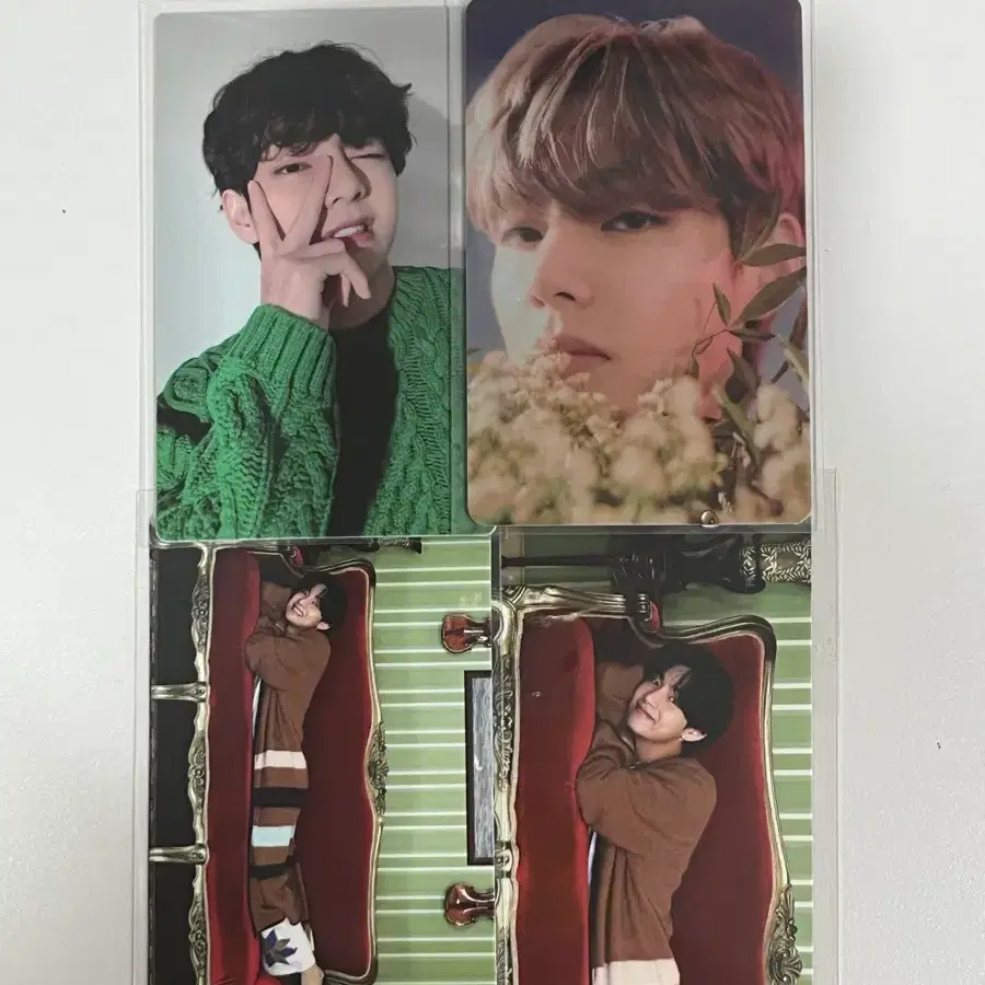 방탄 방탄소년단 bts 뷔 태형 포카 포토카드 럭드 엠투유 하이브 be 1