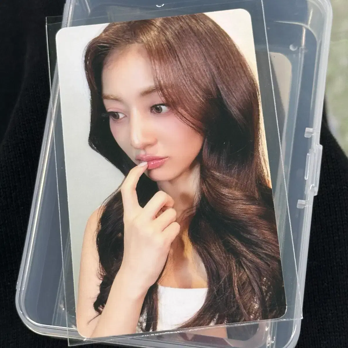 트와이스 팝업 스탬프 미션 포토카드 지효 1