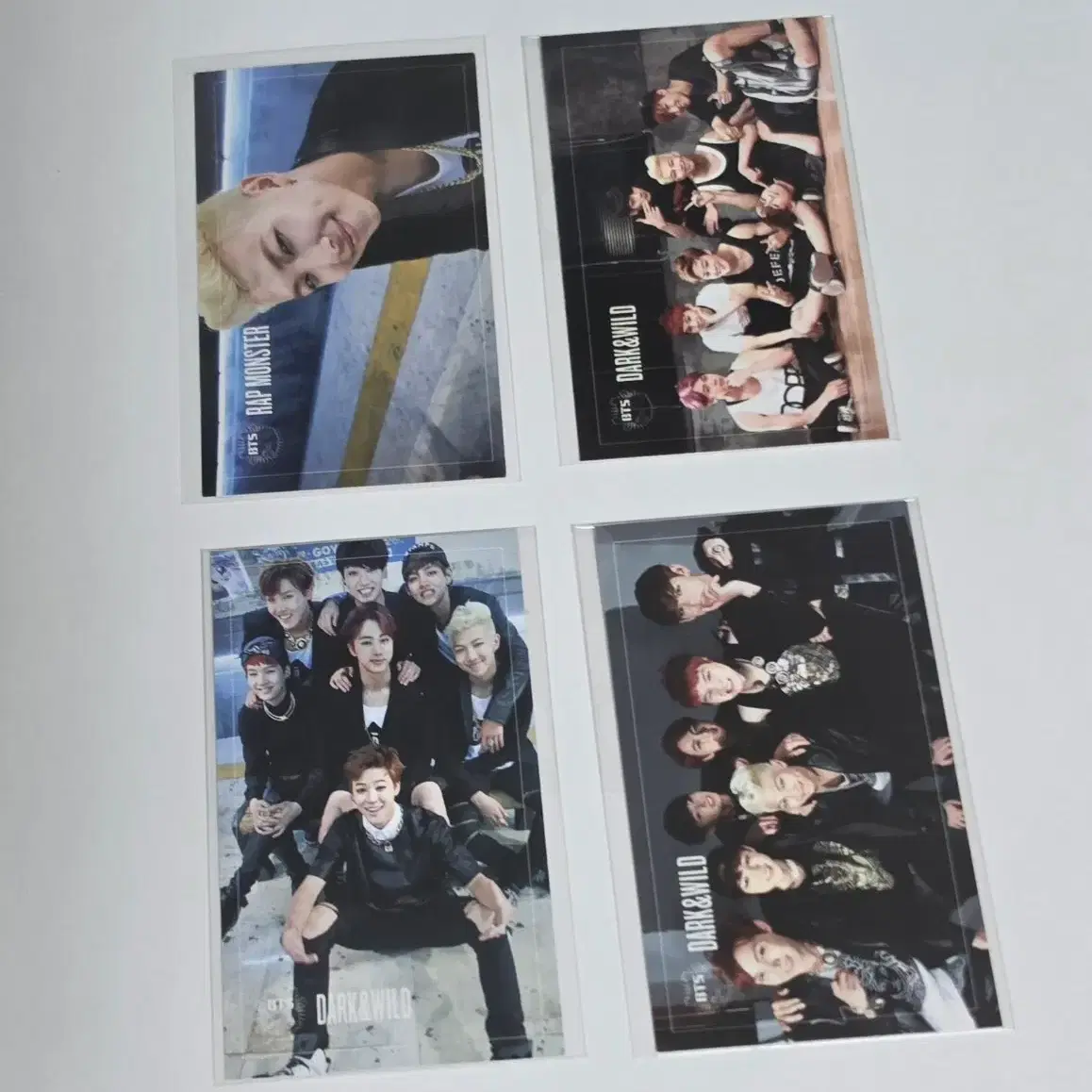 방탄 남준+단체 다크앤와일드 포카