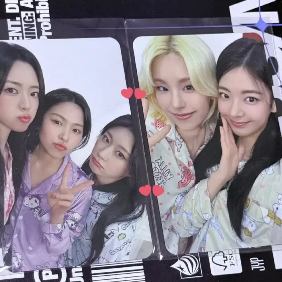 ITZY 있지 TNVS 터널비전 미공포 포토카드 포카 메이크스타 유닛 1