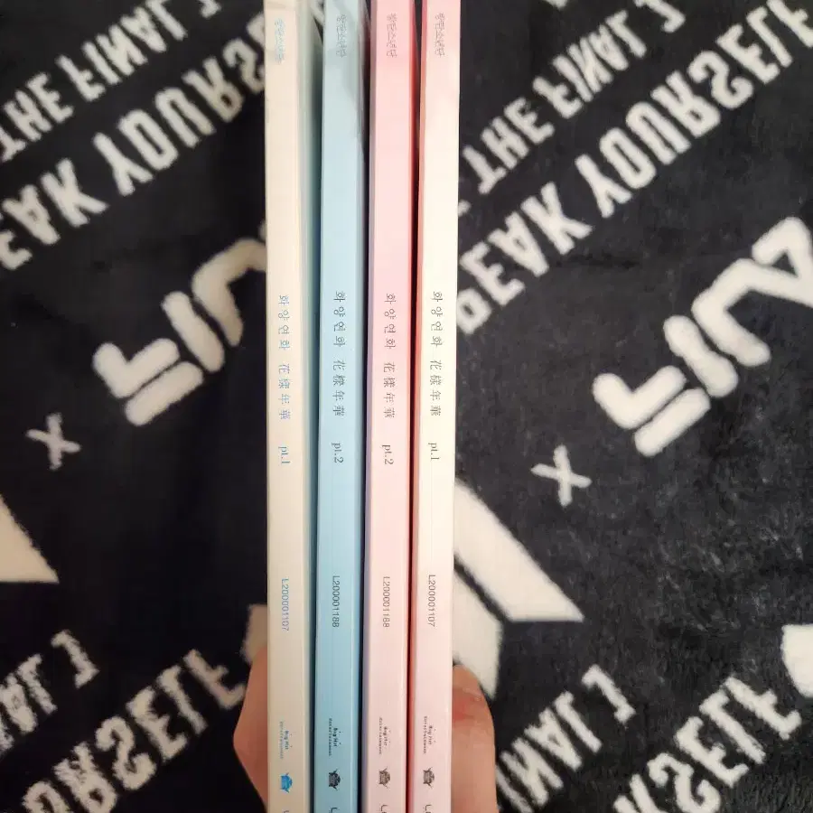 방탄 bts 화양연화 앨범 지민 뷔 태형 rm 포카 노트 5