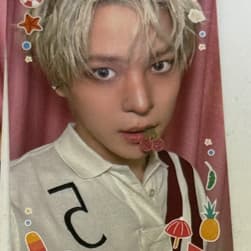 에이티즈 BAD 미팬 포카 윤호 1