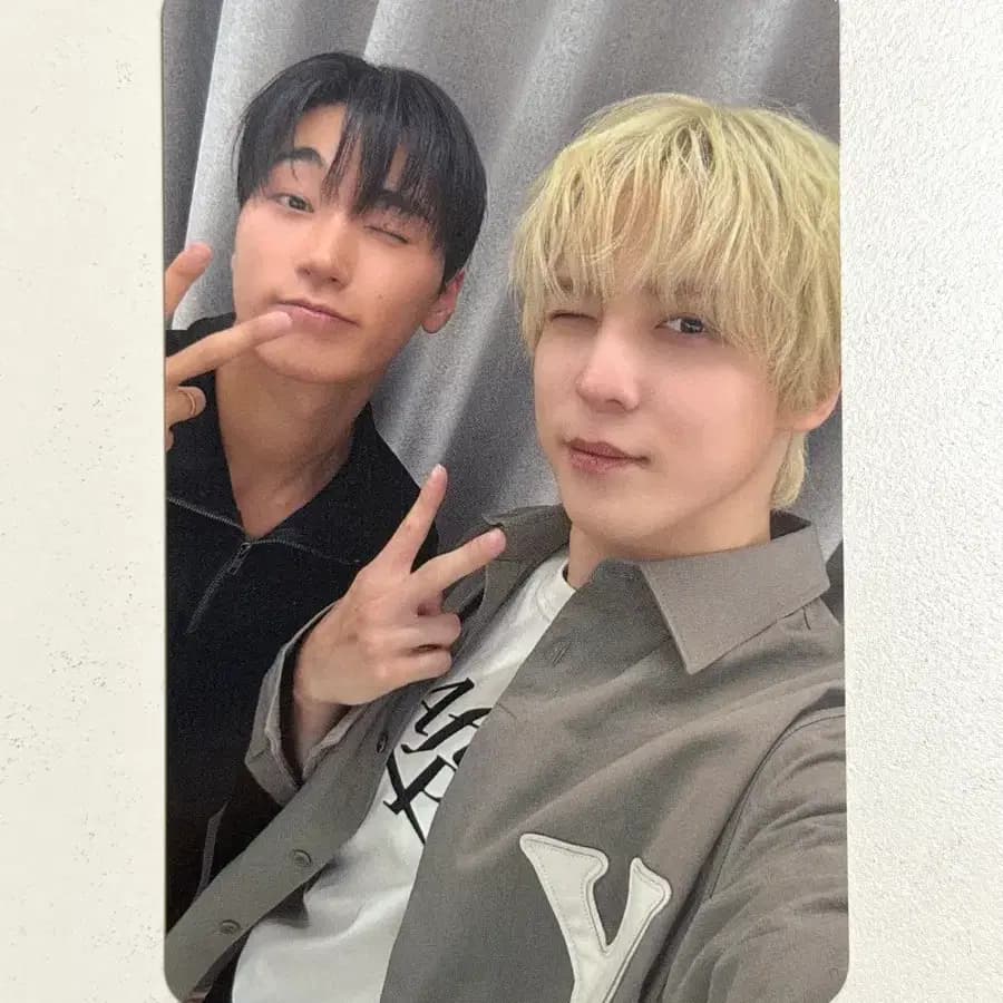 에이티즈 산 윤호 정산즈 메이크스타 CDP 특전 1