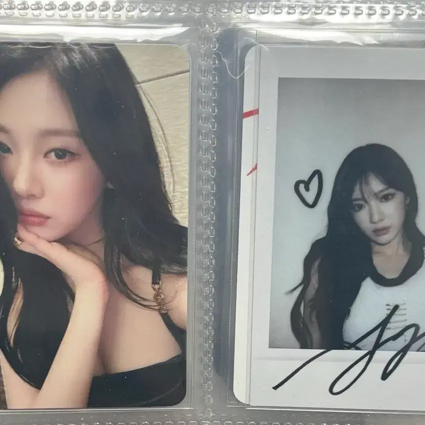 에스파 닝닝 포카 판매 양도 메이크스타 미공포 kms 1