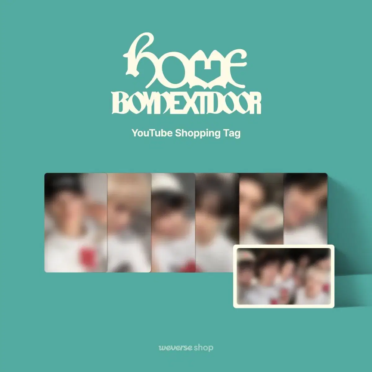 보이넥스트도어 보넥도 home 위버스 앨범 유튜브 기프트 포카 리우 이한 4