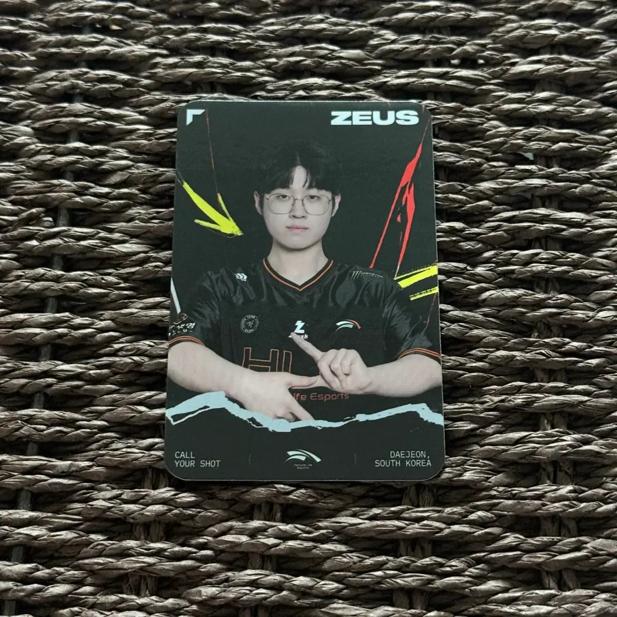 한화생명 한생 HLE 제우스 ZEUS MSI 2026 포카 1