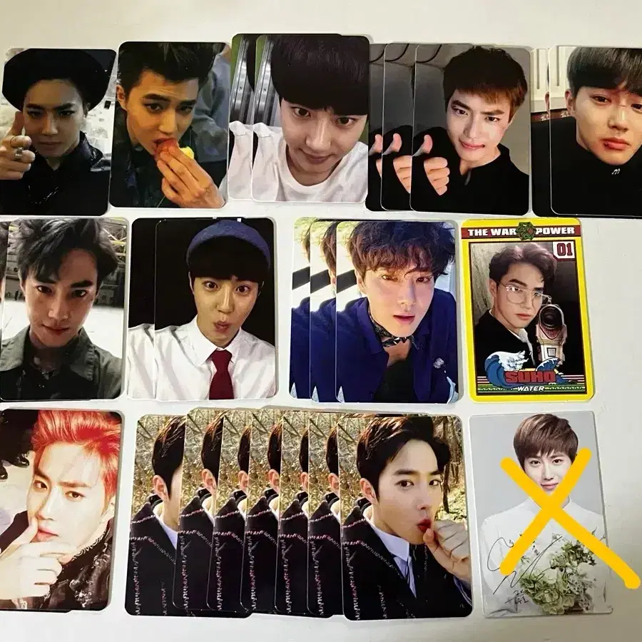 엑소 수호 exo suho 공식 포토카드 포카 1