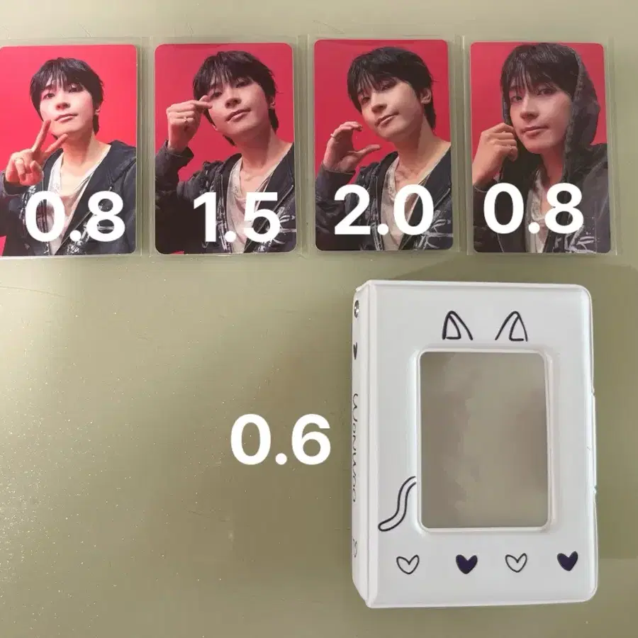 세븐틴 원우 민규 포토카드 포카 pc 콜북 양도 2