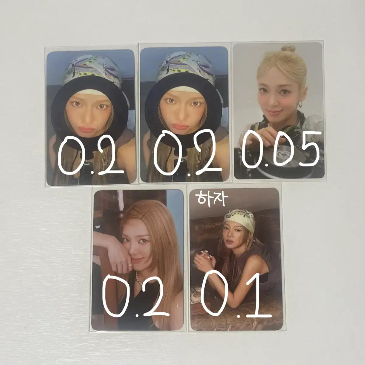 소녀시대 효연 앨범 콘서트 시그 특전 포카