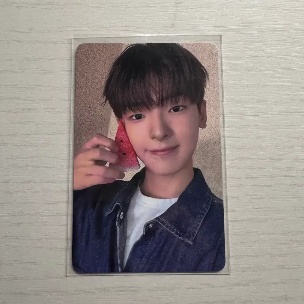 강우진 포토카드 포카 플레어유 1