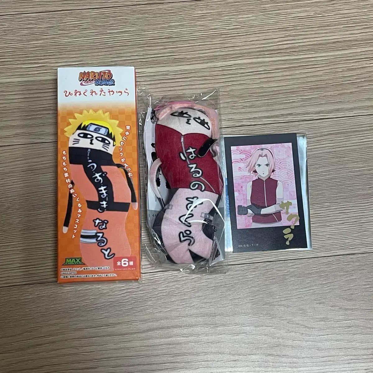 나루토 사쿠라 뒤틀린 녀석들 브로마이드 포카