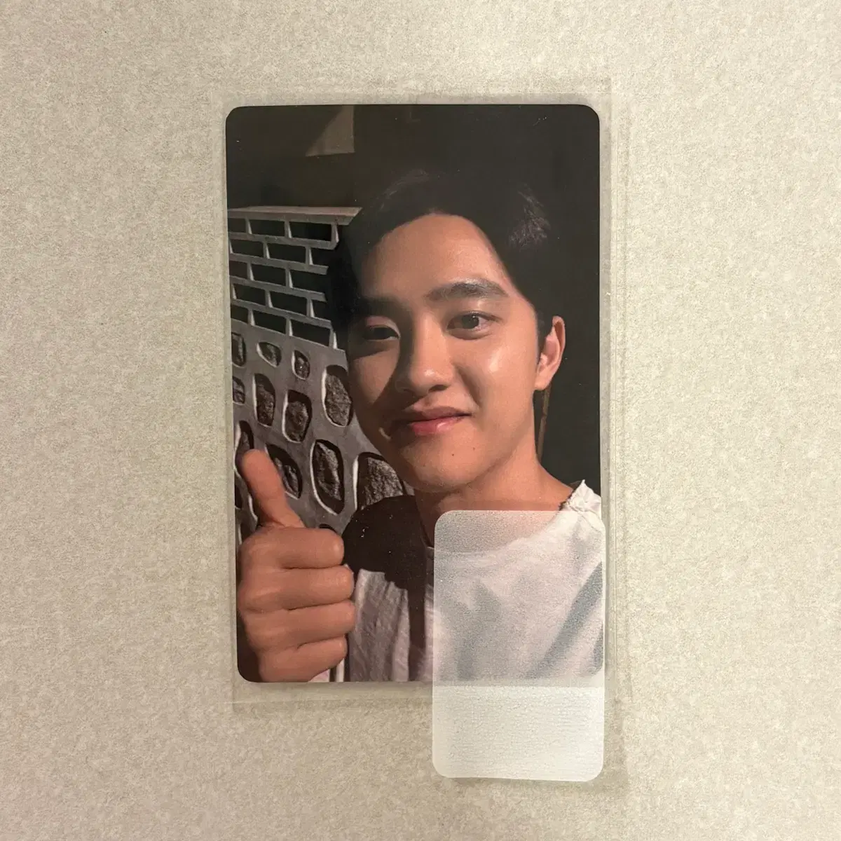 엑소 디오 도경수 기대 이즈위 포카 1